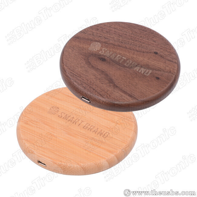 Wood/Bamboo wireless charger